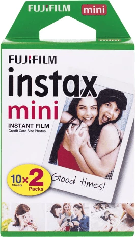 Film instant, Fujifilm, instax mini 16567828, 20 fletë, bardhë, set 2x10