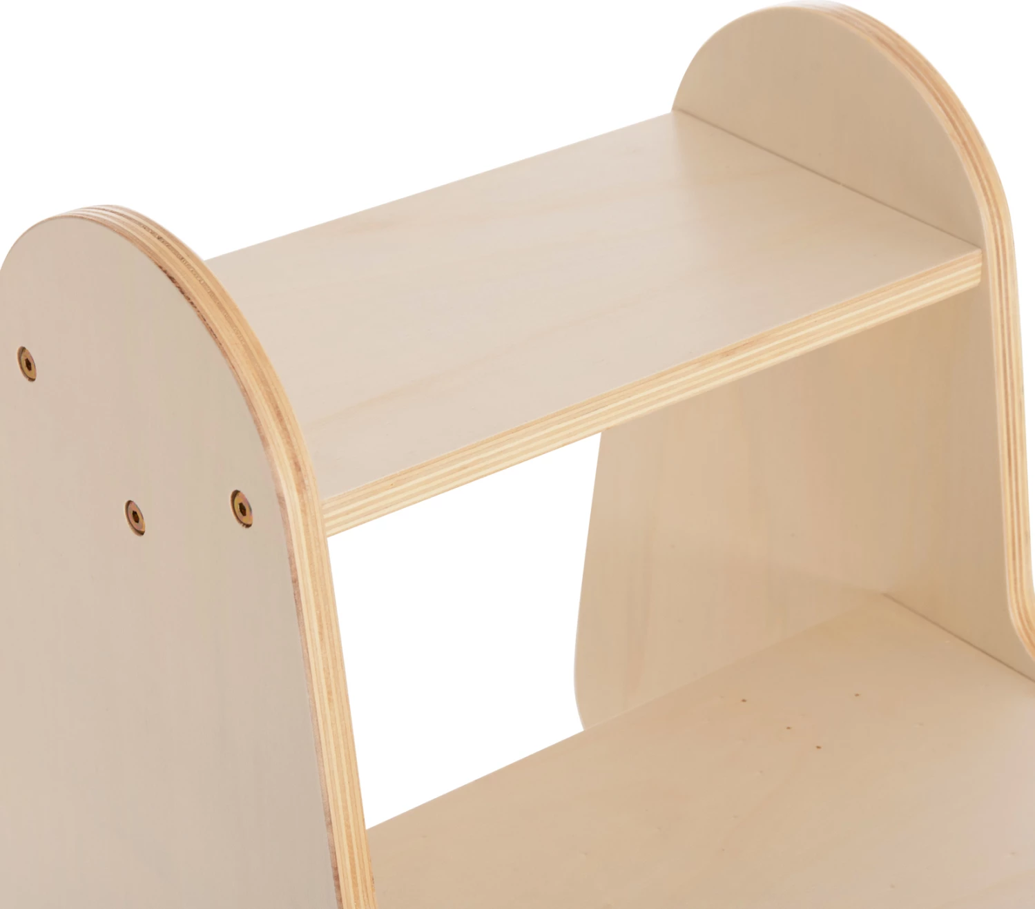 Shkallë për fëmijë RICKI, MDF & kompensatë, ngjyrë natyrale, FH18340.01, 33x43.5x40.5cm