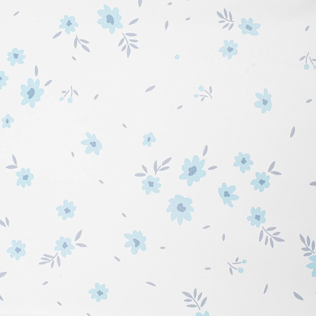 dyshek ndërrimi, New Baby, Flowers, 47x70 cm, i bardhë