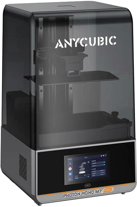 Printer 3D Anycubic Photon Mono M7 Pro, LCD, hapësirë pune 223x126x230 mm, i zi