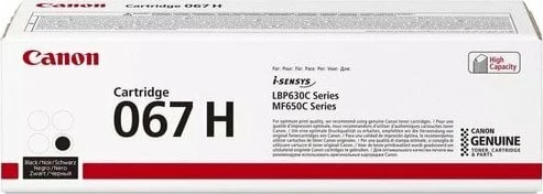 Toner Canon 067H 5106C002, 3130 faqe, i zi, paketim 1 copë