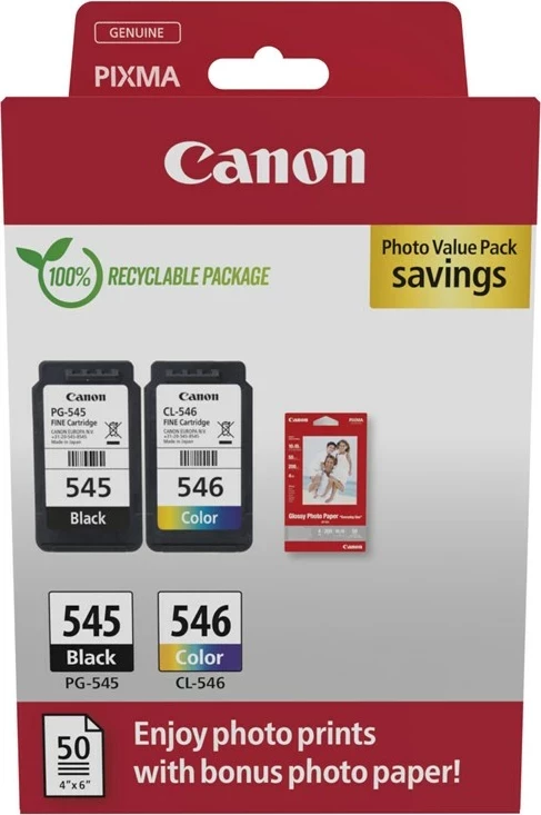 Toner Canon 8287B008, Origjinal, 2 copë, Ngjyra të ndryshme
