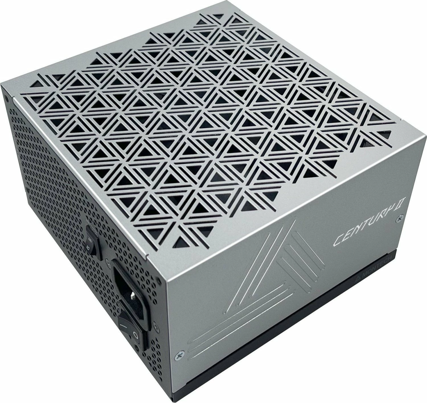Furnizues rryme Montech Century II Gold 1050W ATX 3.1, fully modular, 80 Plus Gold, ngjyrë argjendi