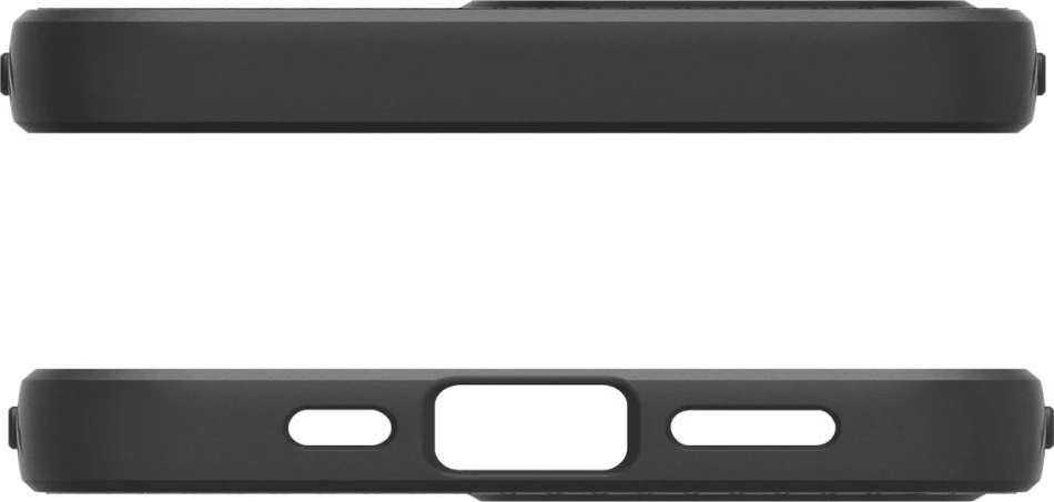 Mbështjellës Spigen Liquid Air për iPhone 16e, i zi mat