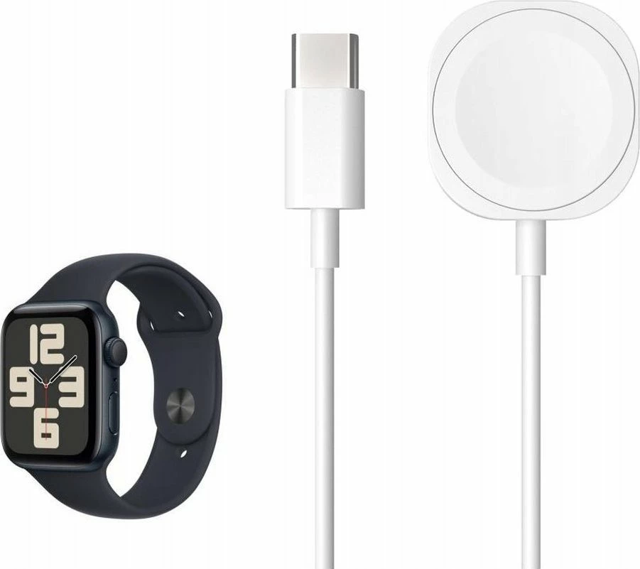 Kabllo karikimi USB-C me karikim induktiv për Apple Watch Fixed FIXDW-AW-C 1 m 2.5W e bardhë