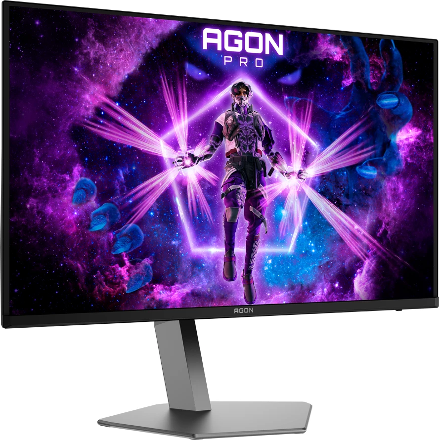 Monitor gaming AOC Agon PRO AG326UD 31.5\" QD-OLED 4K UHD 165Hz 0.03ms HDR400, 2x HDMI 2.1, DP 1.4, USB hub, altoparlantë, zi