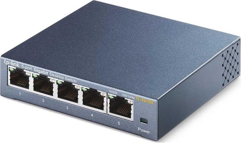 Ndërprerës TP-Link, me 5 porte 10/100/1000Mbps