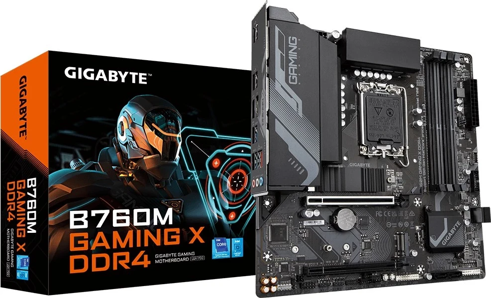 Pllaka amë Gigabyte B760M GAMING X DDR4, micro ATX, LGA 1700