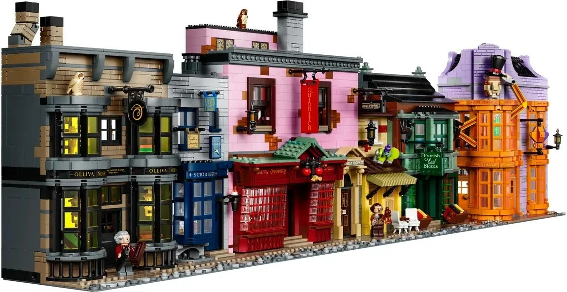Set LEGO Harry Potter 75978 Diagon Alley, 5544 pjesë