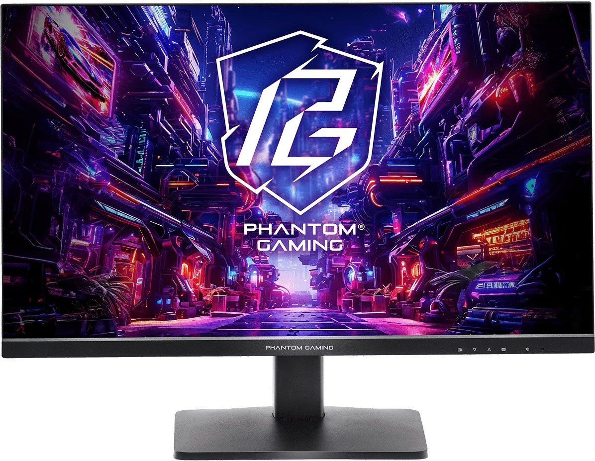 Monitor ASRock PG27QFT1B 27 inç, QHD, 180Hz, e zezë