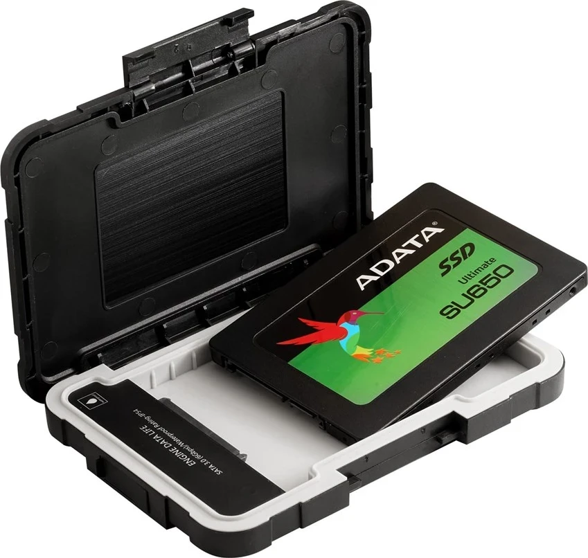 Kuti për HDD/SDD Adata ED600, 2.5", e zezë