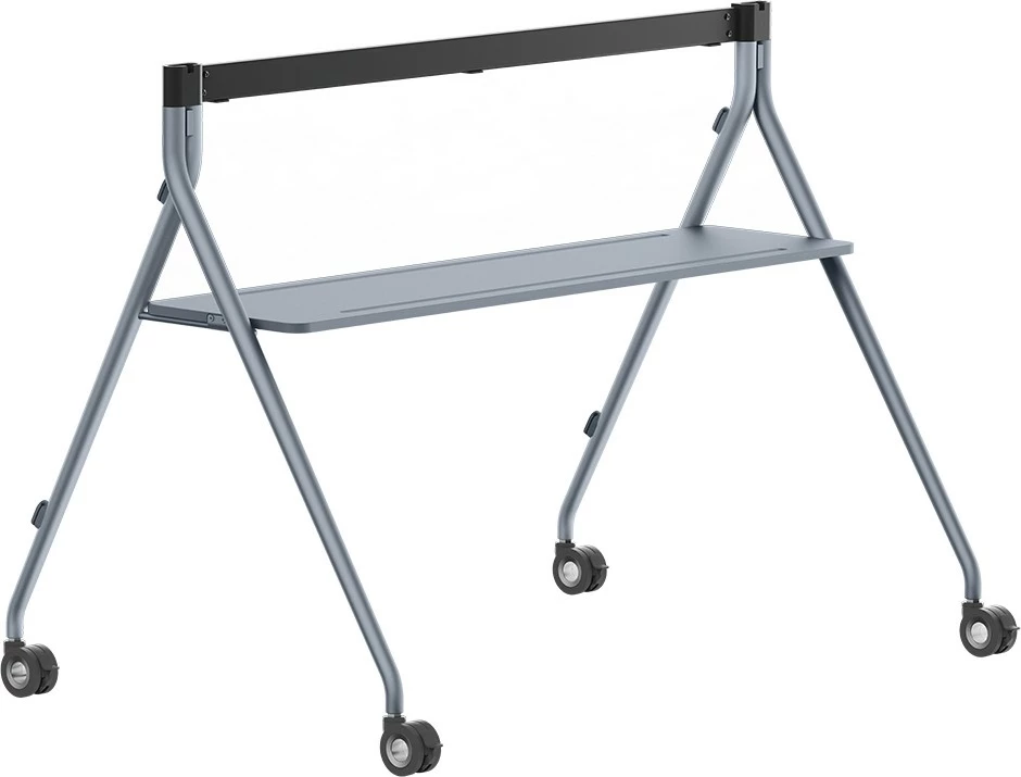 Stendë Yealink MB-FS-P750T për ekran deri 75 inç, me rrota, e zezë/gri