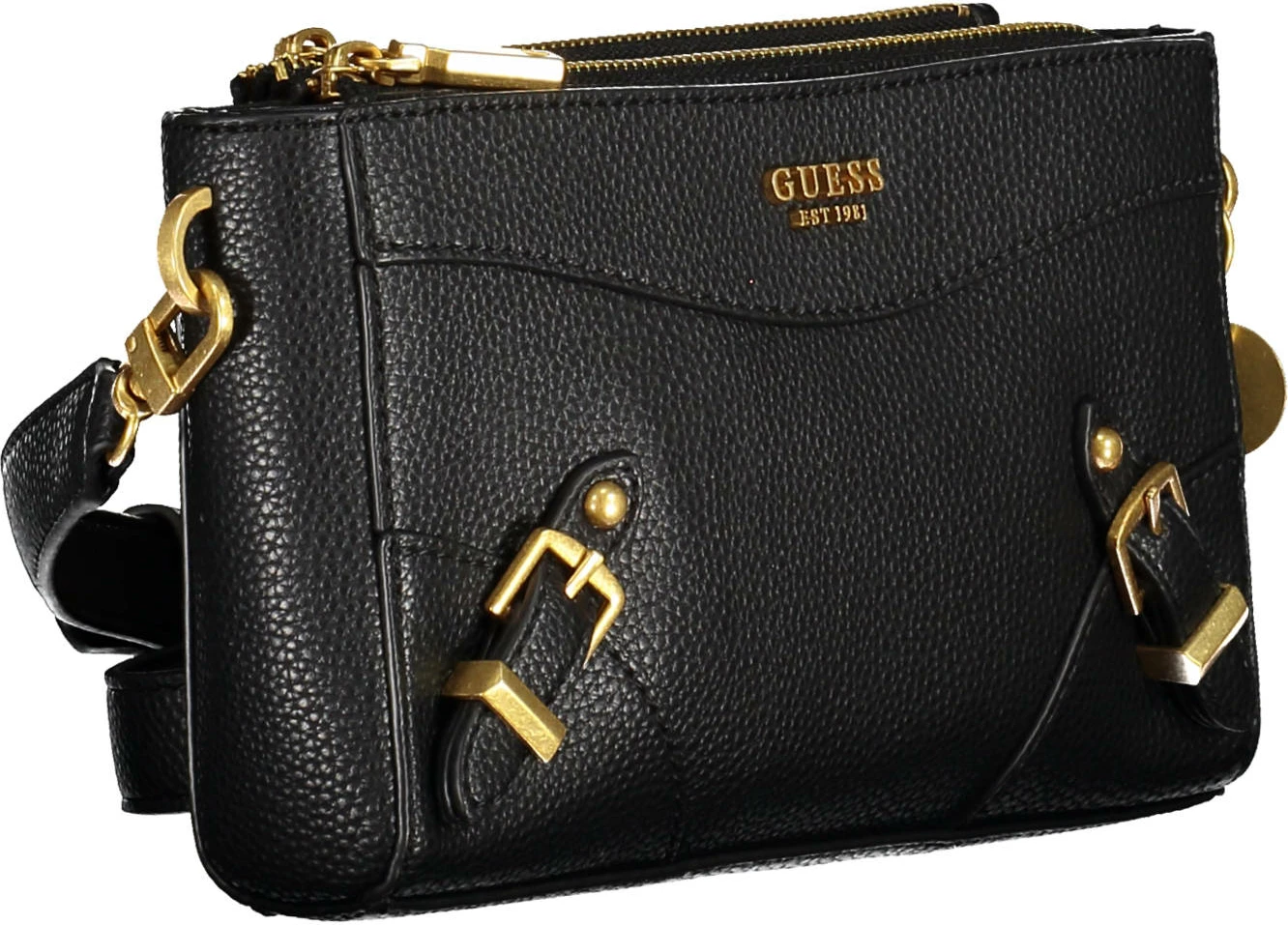 Çantë për femra GUESS JEANS, e zezë