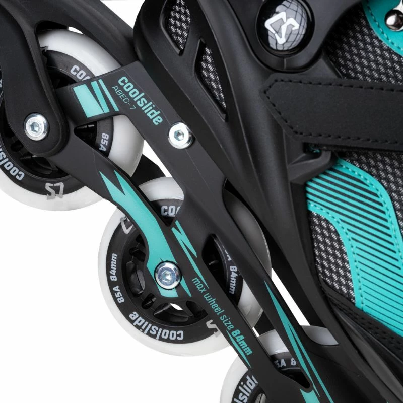 Atlete për femra Coolslide, të zeza dhe blu