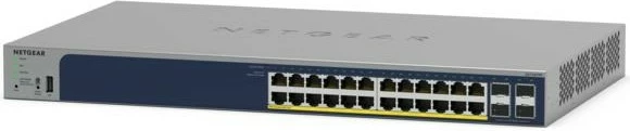 Switch NETGEAR GS728TPP, Managed, L2/L3/L4, Gigabit Ethernet, PoE, Rack mounting