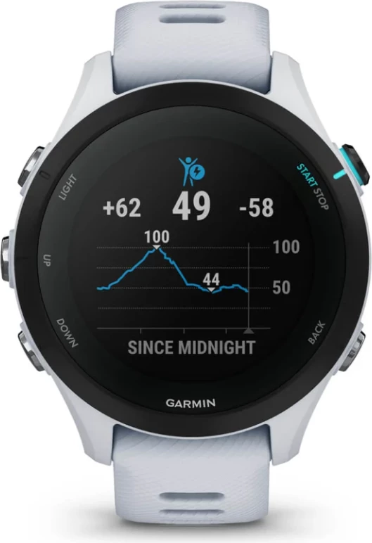 Smartwatch Garmin Forerunner® 255S Music, Powder Grey, 41 mm