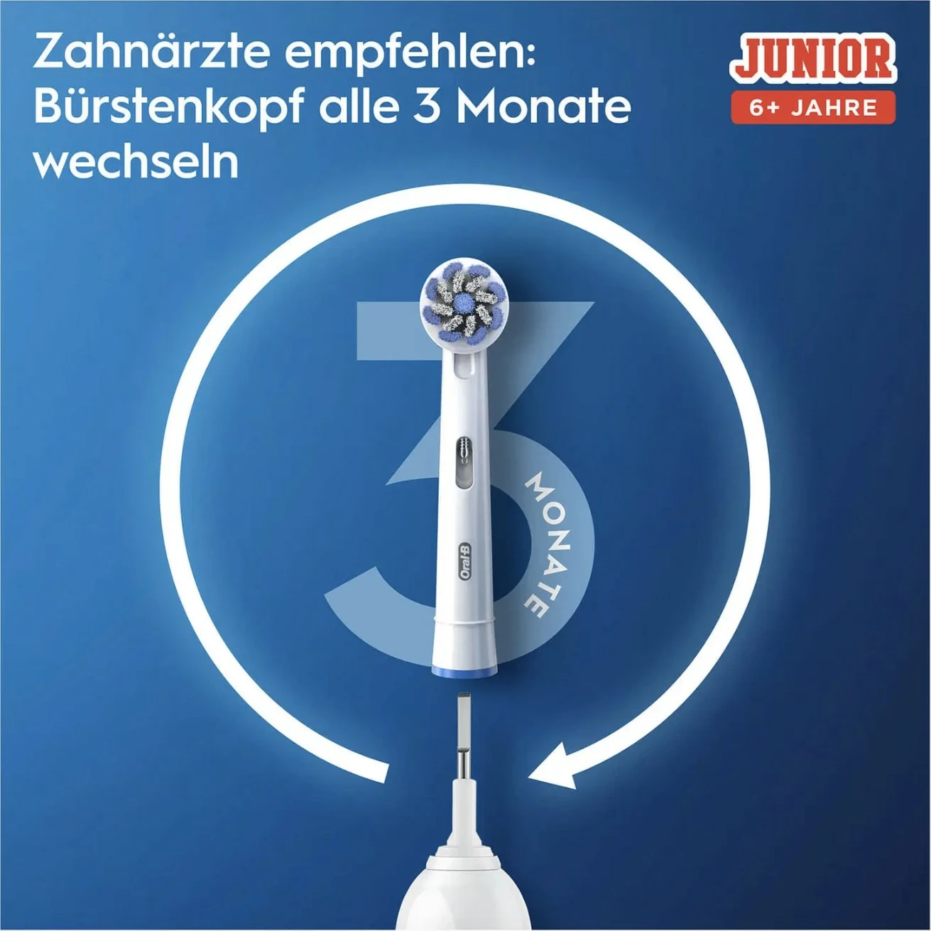 Furçë dhëmbësh elektrike Oral-B Braun Junior Minnie Mouse, për fëmijë, ngjyra e zezë, e kuqe, e bardhë