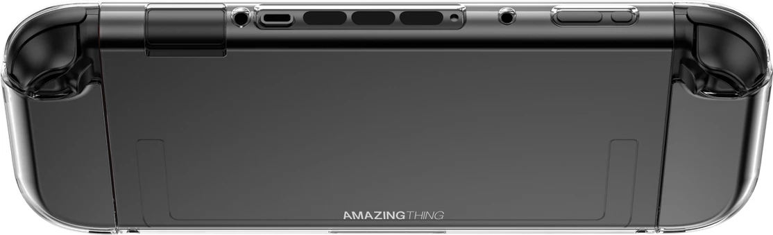 Mbështjellës AmazingThing PlayShield Bare Case për Nintendo Switch 2, Transparent