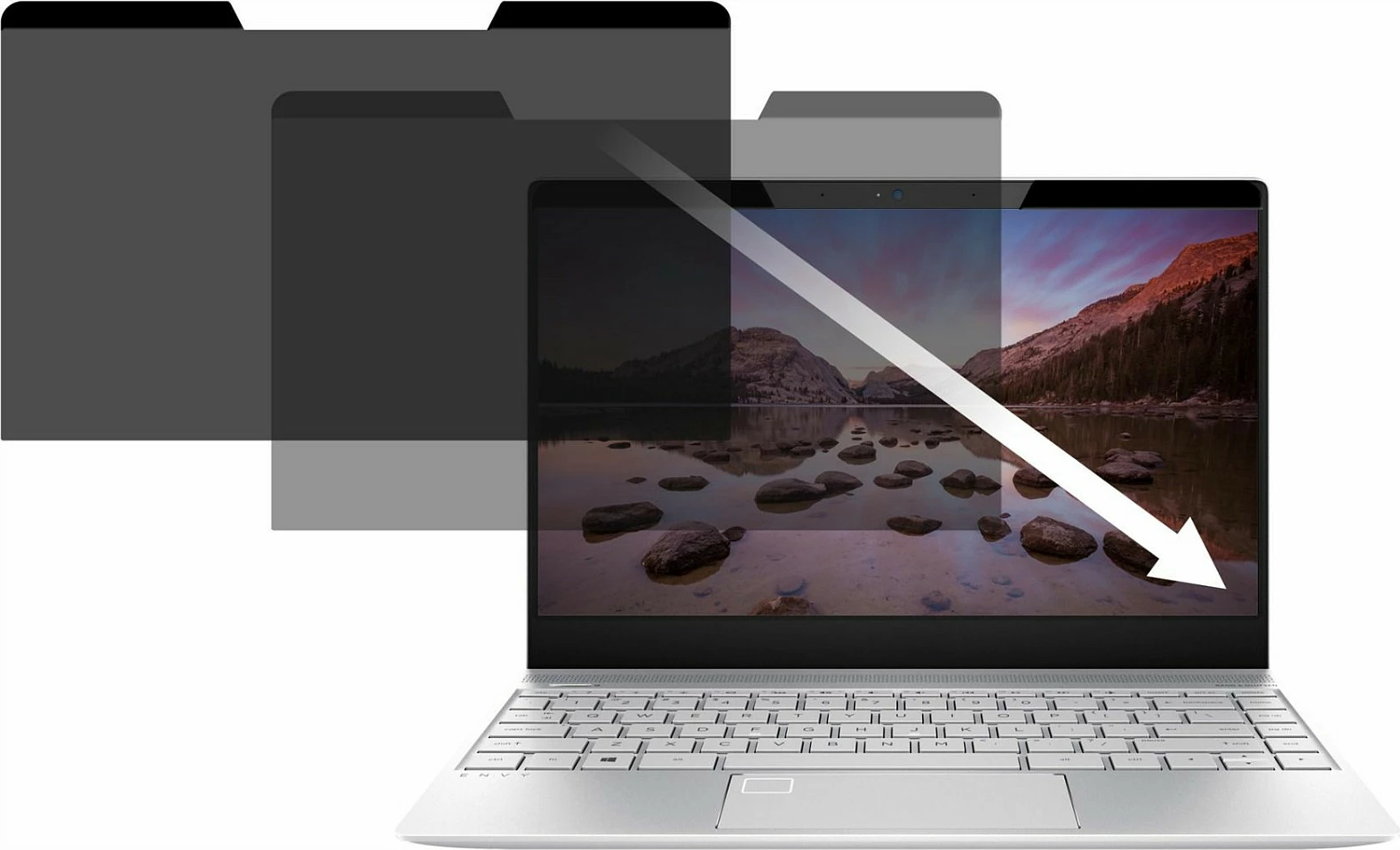 Filtër privatësie magnetik për laptop DICOTA Secret 2-Way 14 inç (16:9)