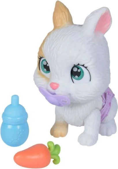 Figurinë lodër Pamper Petz Bunny, Simba, 15 cm, set me 3 surpriza