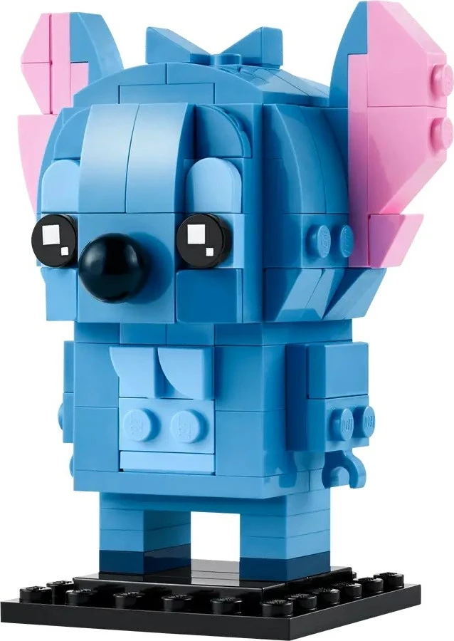 Lodra LEGO BrickHeadz Stitch, 216 pjesë, Blu dhe Rozë
