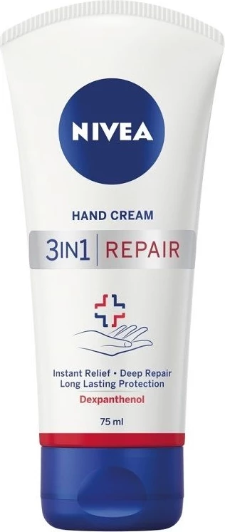 Krem për duar Nivea 3in1 Repair për femra, 75ml