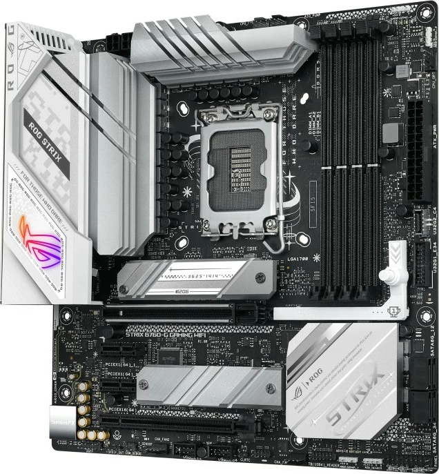 Pllakë amë ASUS ROG STRIX B760-G GAMING WIFI, Intel, LGA 1700, DDR5, 192 GB