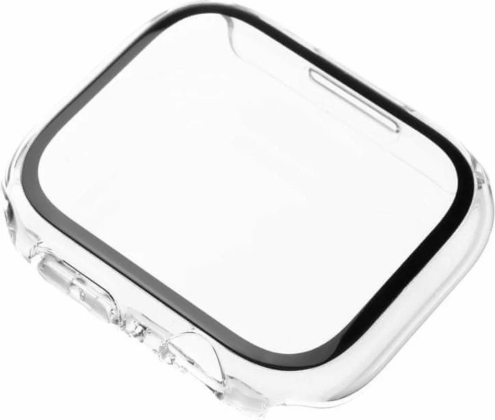 Kasë mbrojtëse Fixed Pure FIXPUW-817 për Apple Watch 41mm, xham i temperuar 0.33mm, transparente