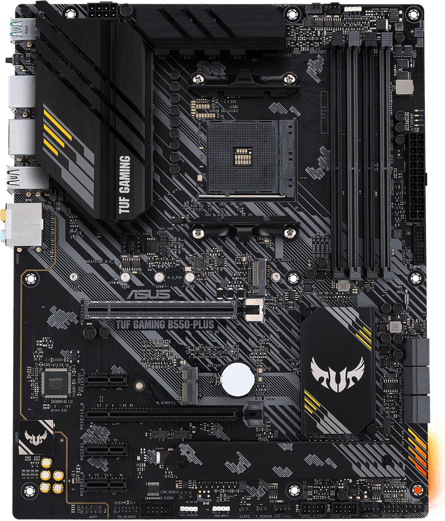 Pllakë amë ASUS TUF Gaming B550-PLUS, Socket AM4, DDR4-SDRAM, 128 GB