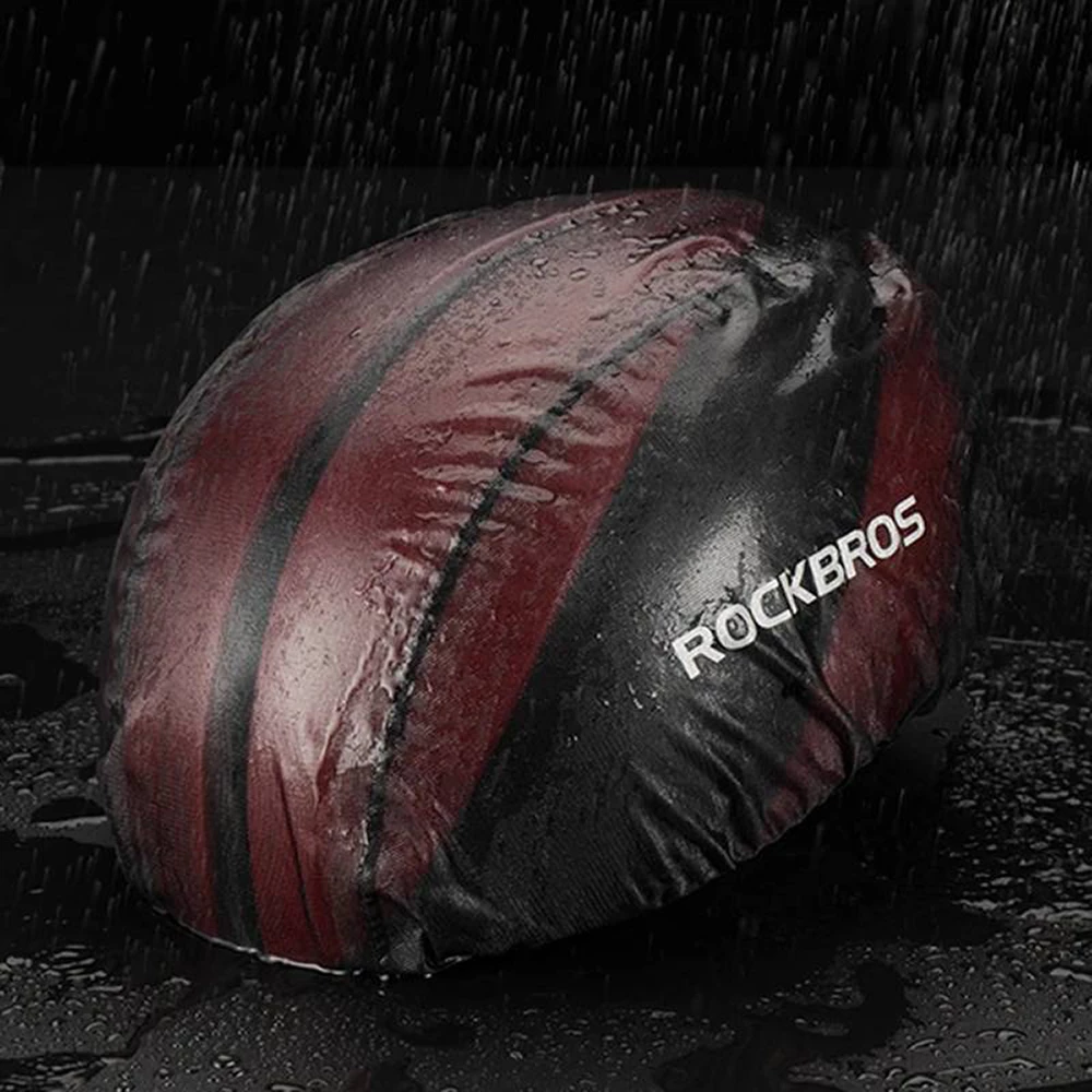 Mbulesë shiu për helmetë biçiklete Rockbros 20001W, e bardhë