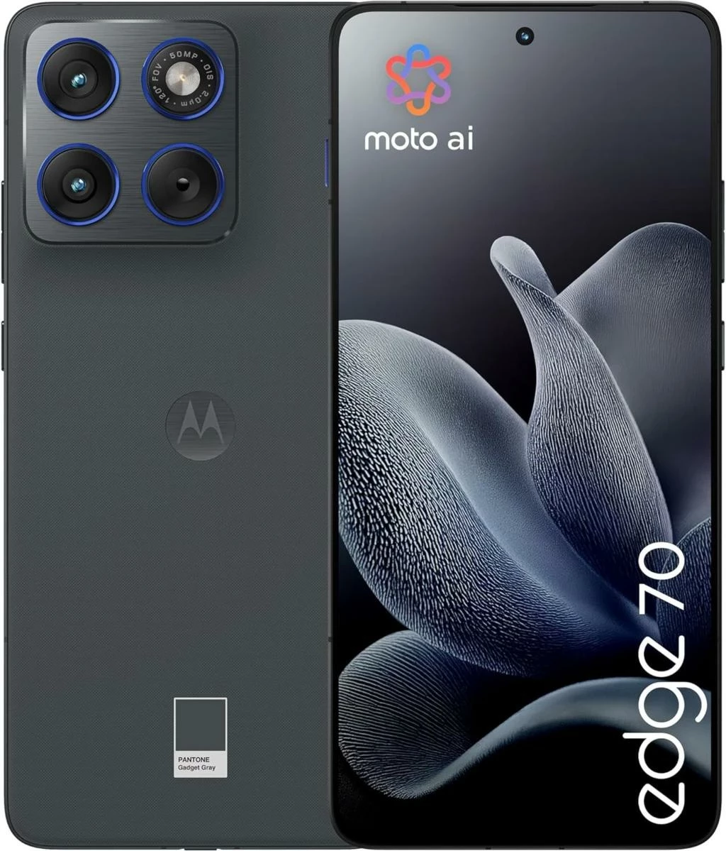 Celular Motorola Edge 70 12GB 512GB 5G Pantone Gadget Grey