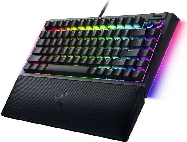 Tastierë Razer BlackWidow V4, 75% Intl. US, me ngjyra RGB