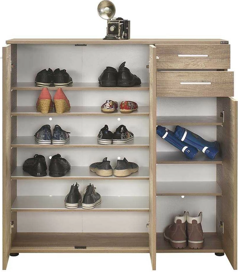 Dollap këpucësh Hanah Home, Adr-532-Tt-1, ngjyrë arrë e çelët