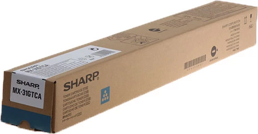 Toner Sharp MX-31GTCA, 15000 faqe, standard, cian