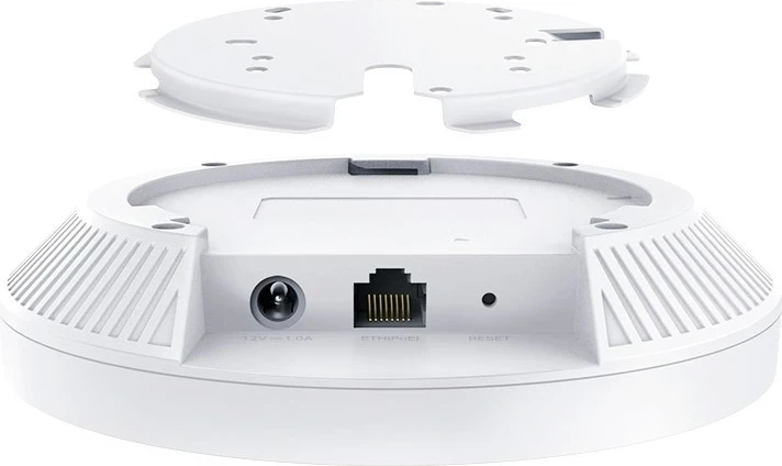 Access Point TP-Link EAP653, Wi-Fi 6, 2.4 GHz/5 GHz, i bardhë