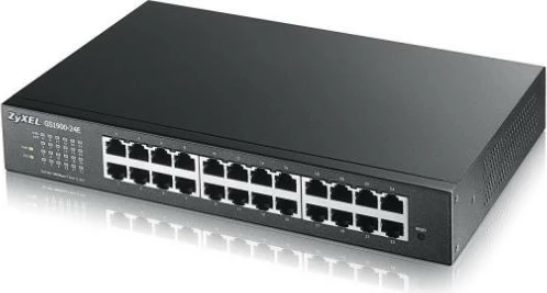 Switch i menaxhuar Zyxel GS1900-24E-EU0103F, 24 porta, Rack, i zi