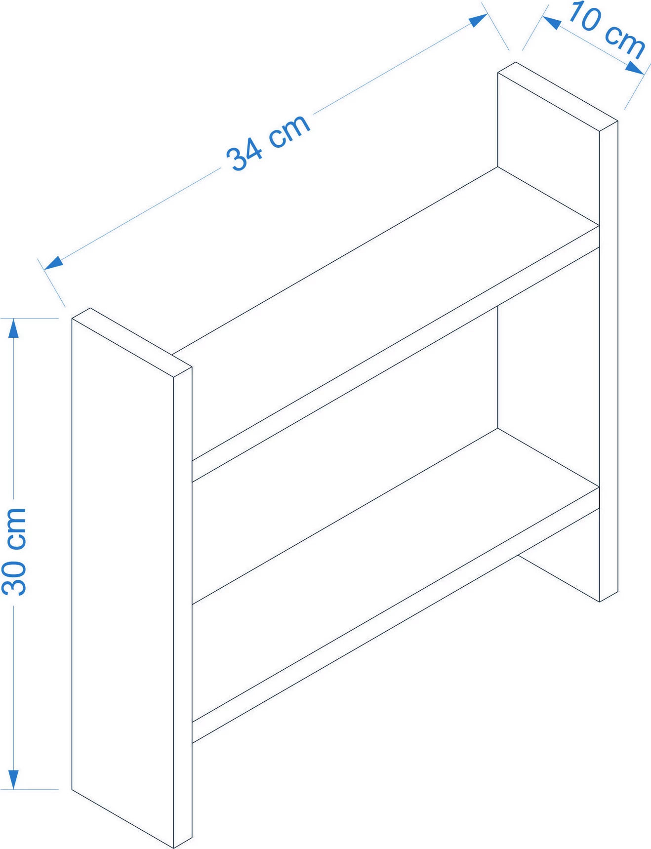 Raft kuzhine Hanah Home, Denver, ngjyrë arre