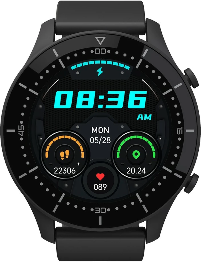 Smartwatch Media-Tech ACTIVEBAND GENUA MT870, 1.3", Bluetooth Calling, e zezë