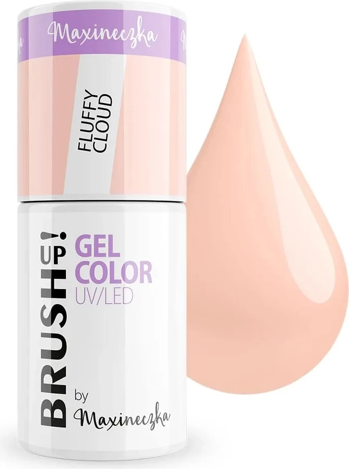 Llak për thonj për femra BrushUp! Gel Color UV/LED Hybrid Fluffy Cloud 5g