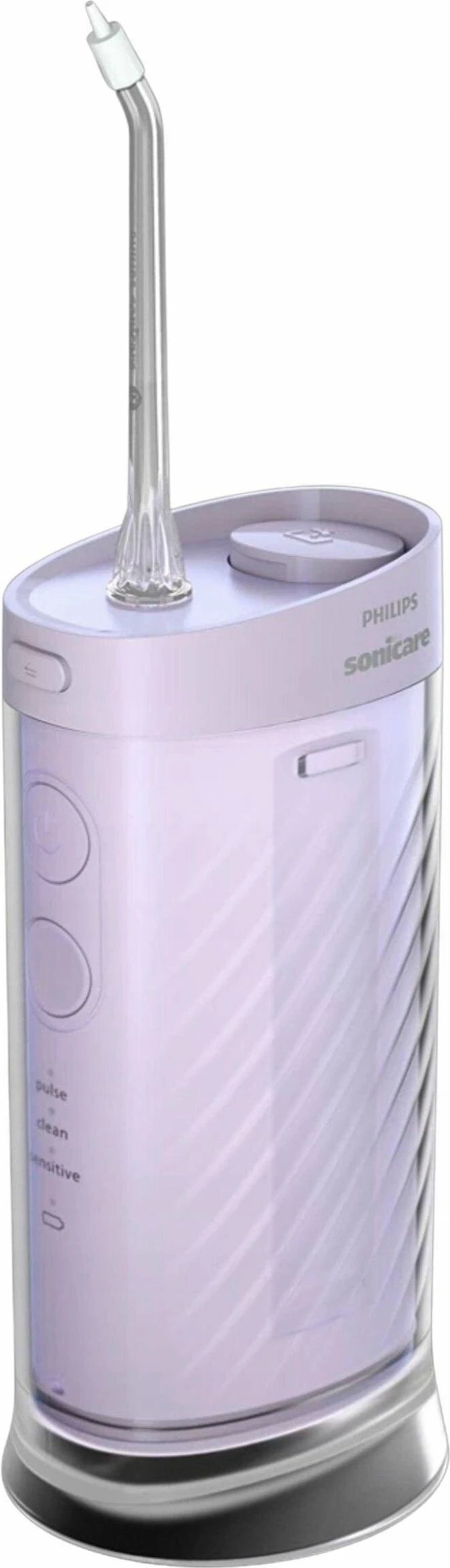 Irigator dentar Philips Sonicare Compact Flosser 1000 HX3333/23, 200 ml, 3 modalitete, 2 maje, vjollcë