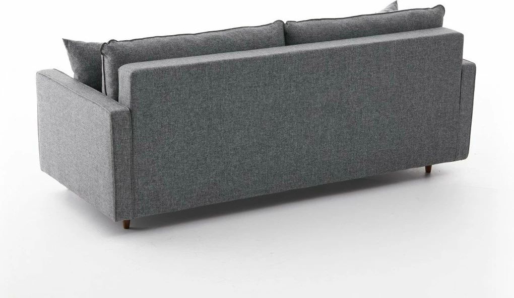 Divan-krevat treshe, ngjyrë gri, Atelier del Sofa, Eva