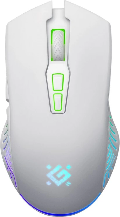 Maus wireless Defender Pandora RF, 3200 DPI, 6 butona, i bardhë