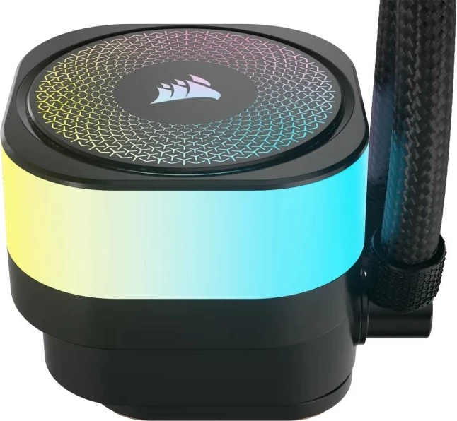 Ftohës procesori Corsair iCUE LINK TITAN 360 RX RGB AIO, 360mm, me tre ventilatorë RGB