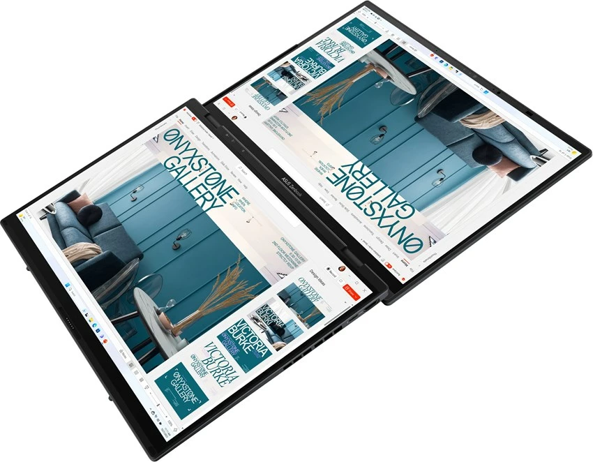 Laptop ASUS Zenbook Duo UX8406CA-PZ068X, 14", Intel Core Ultra 9, 32 GB RAM, 2 TB SSD, Gri