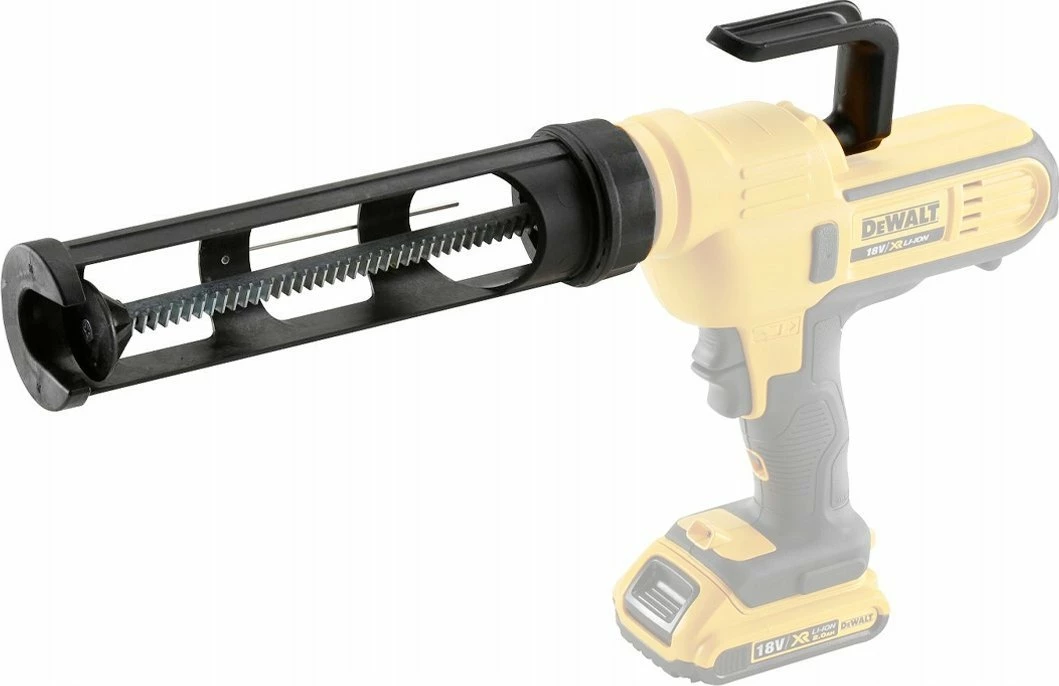 Mbajtës kartrixhi DeWalt DCE5601 300-310 ml, i zi, set me shtytës