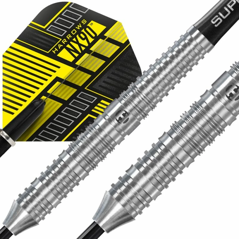 Shigjeta darts Harrows, unisex, të verdha/gri