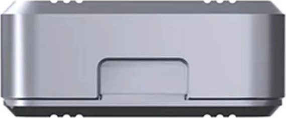 Kasë UNITEK S1242AGY01-EU për SSD M.2 NVMe, USB4 40Gbps, me ftohje, Argjend