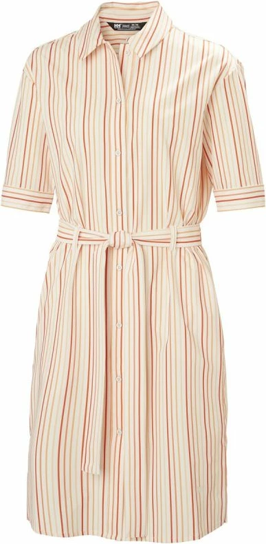 Fustan këmishë Helly Hansen për femra, bezhë