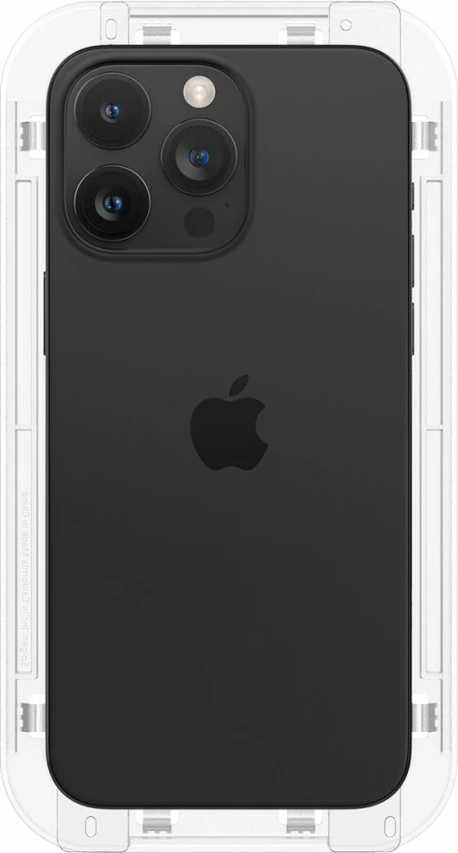 Xham mbrojtës Spigen Glas.tR EZ Fit për iPhone 15 Pro, transparent, 1 copë