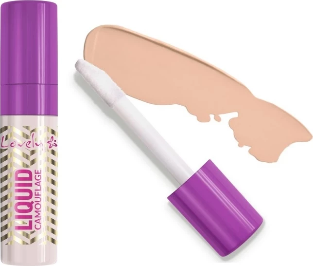Korrektor për femra Lovely Liquid Camouflage Highly Covering 01, 8ml